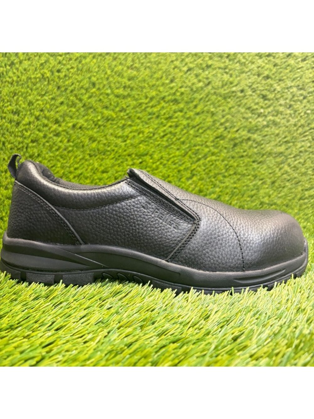 Genuine Grip Bearcat Mens Size 9.5 Black Leather Composite Toe Safety Work Shoes
